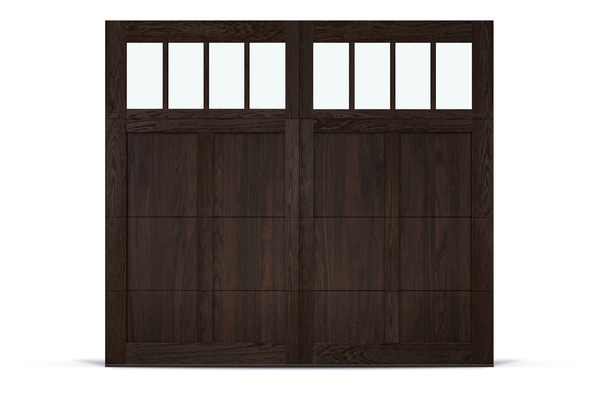 Shoreline carriage house garage door